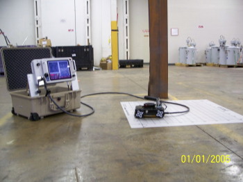  Mala CX12 imaging concrete floor